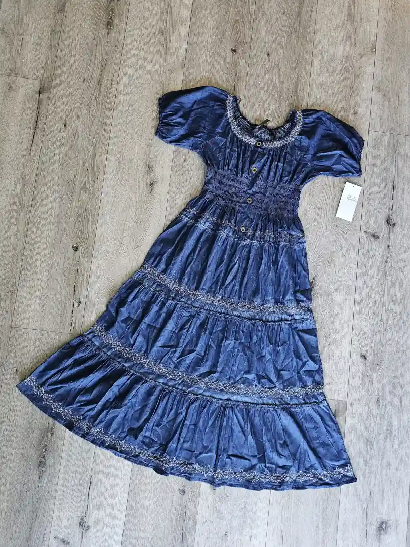 VESTIDO AZUL VTD370