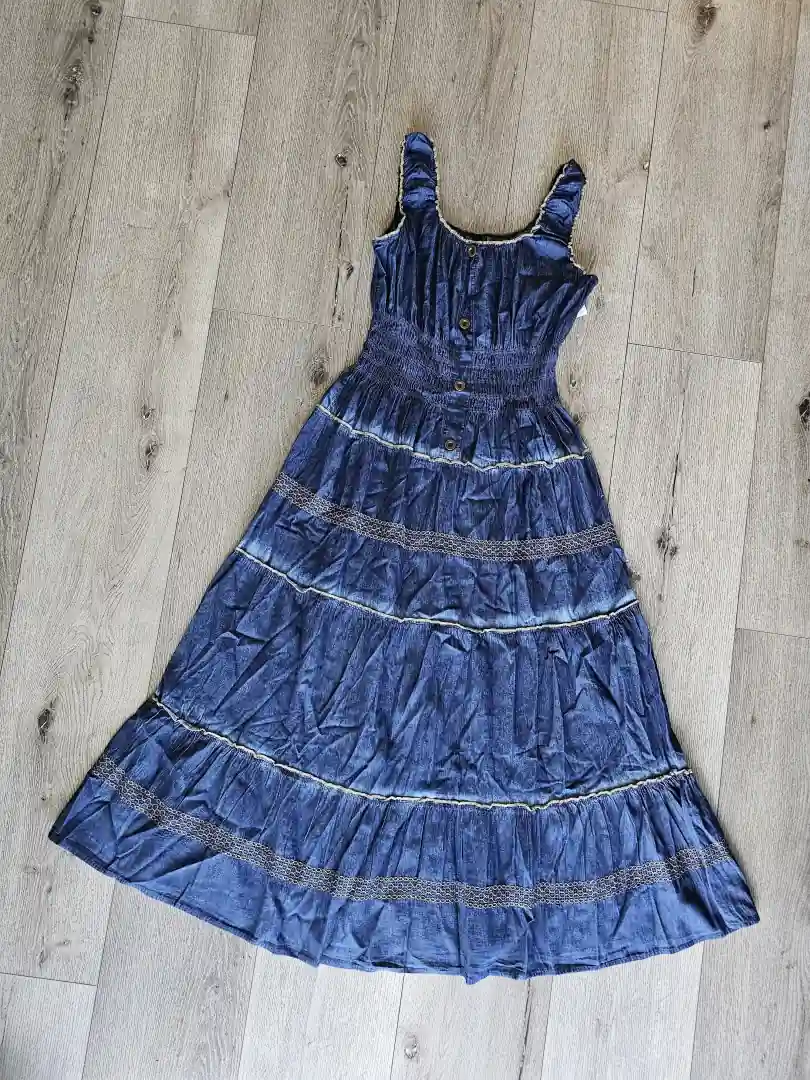 VESTIDO AZUL VTD412