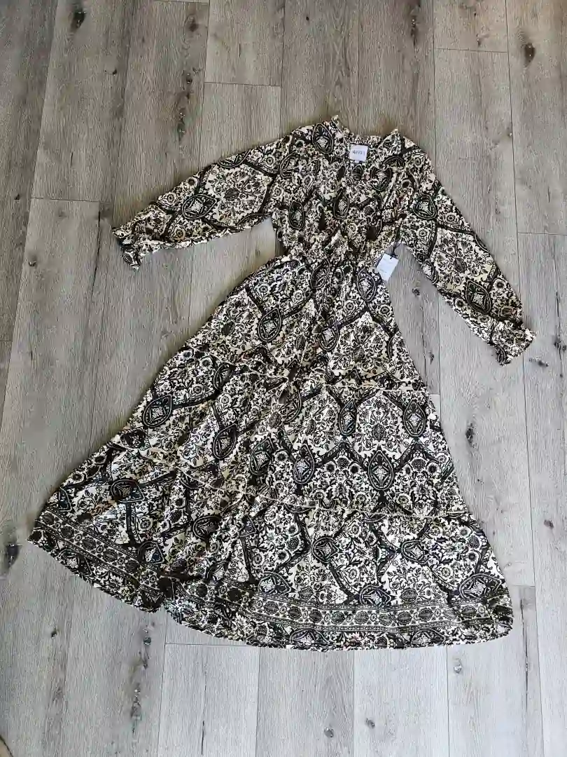 VESTIDO CON PATRONES VTD404