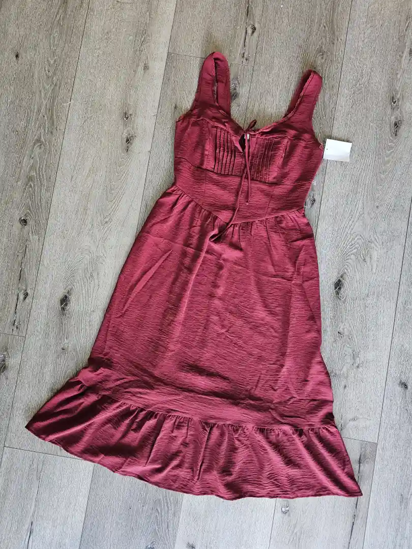 VESTIDO ROJO VTD379