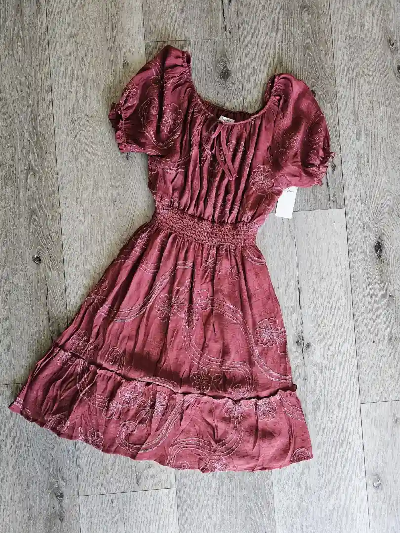 VESTIDO ROJO VTD401