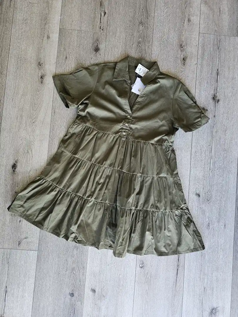 VESTIDO VERDE VTD367