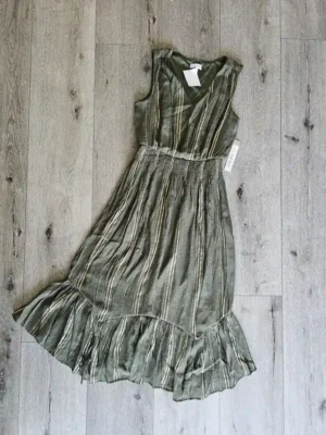 VESTIDO VERDE VTD384