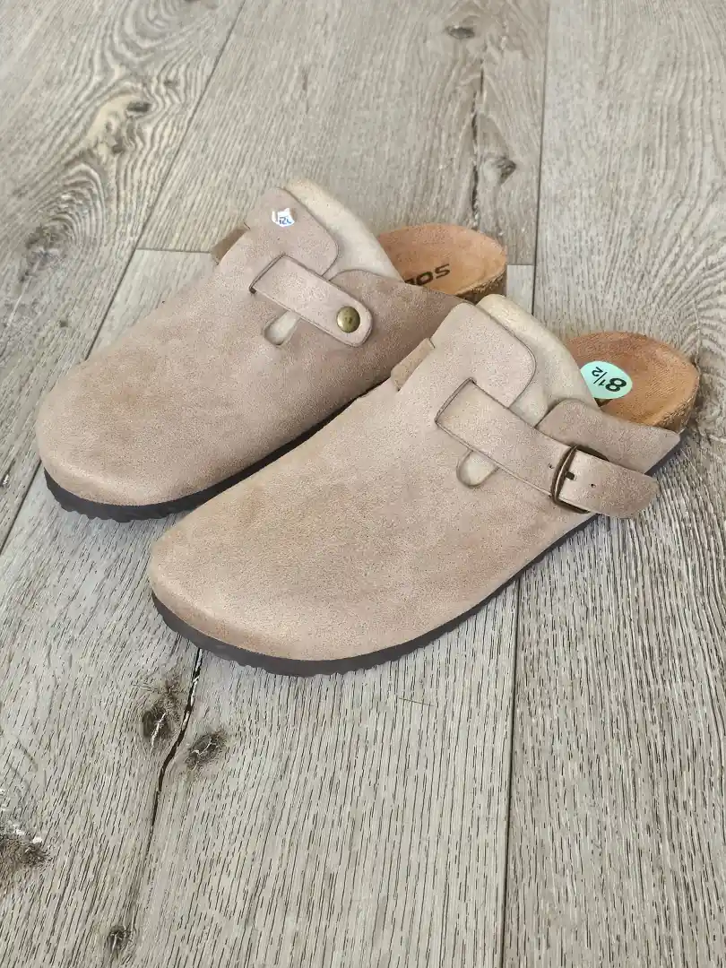 ZUECOS BEIGE DE MUJER SDL343