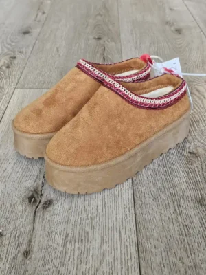 ZUECOS MARRONES DE MUJER SDL345