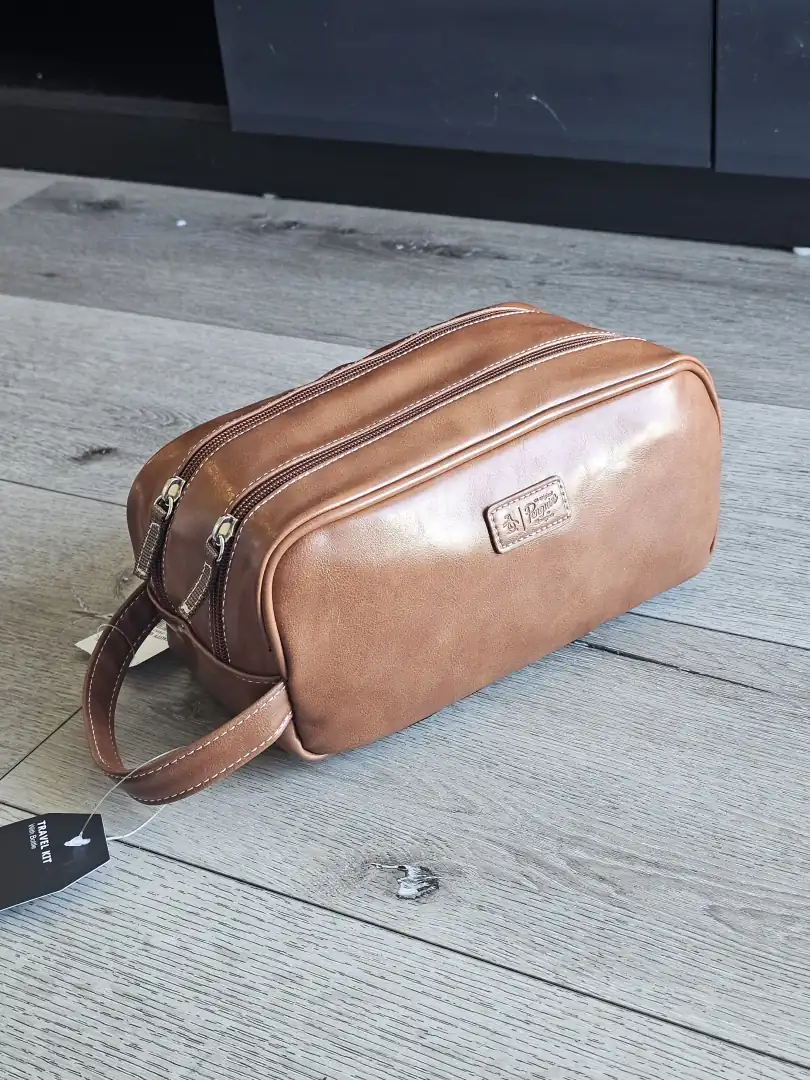 BOLSO DE ASEO MARRON PENGUIN BLS40