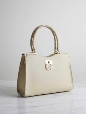 BOLSO DE MANO BEIGE CTR97