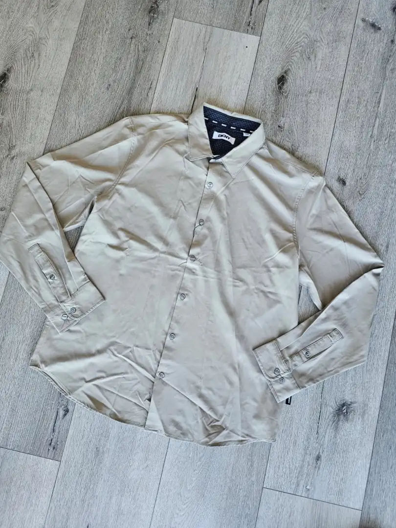 CAMISA BEIGE DKNY CMS260