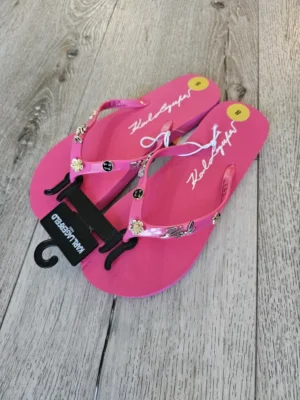 CHANCLETAS ROSAS CHT64