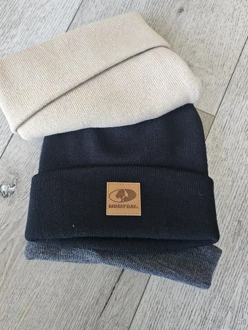 GORRO NEGRO MOSSY OAK GRO5