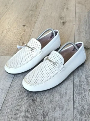 MOCASINES BLANCOS MCS25