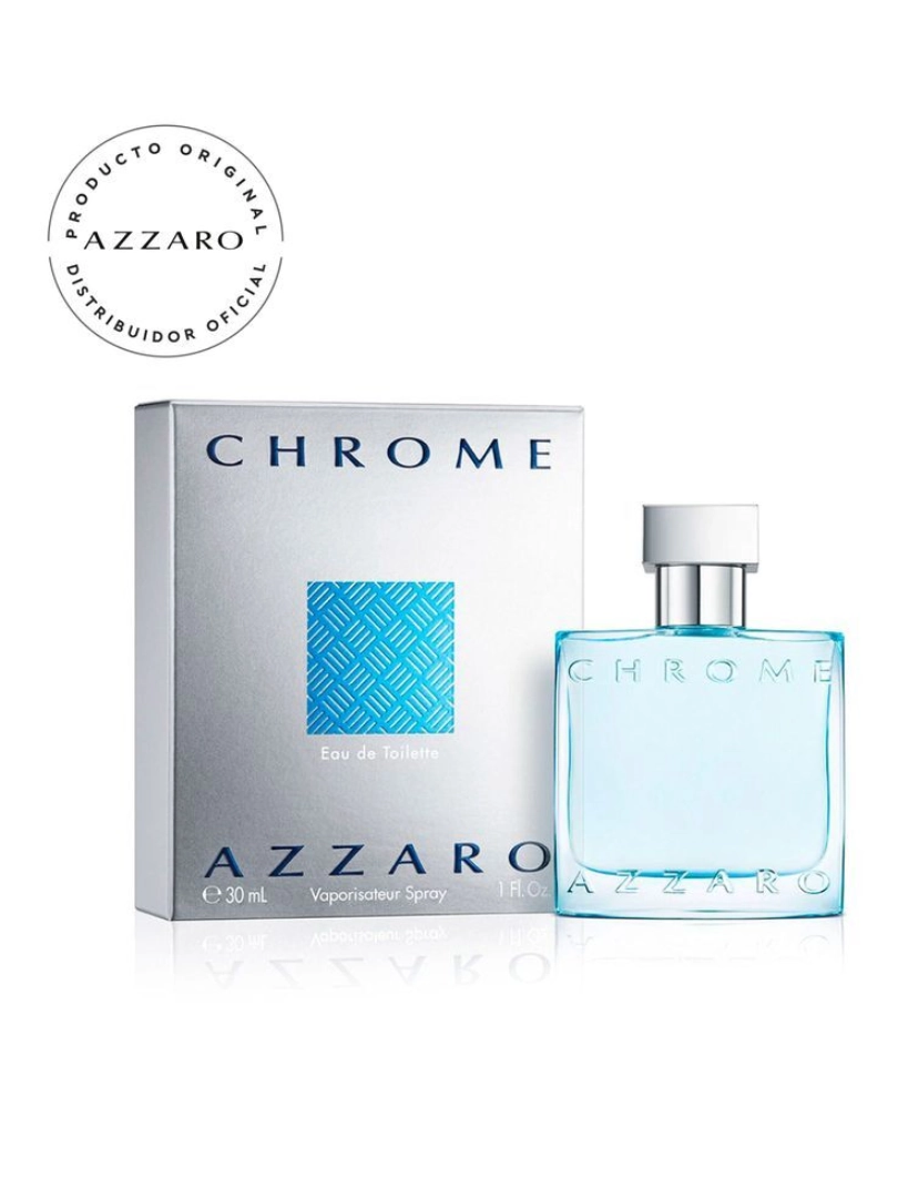 PERFUME PLATEADO CHROME DE AZZARO Eau de Toilette 30ml PFM43 1