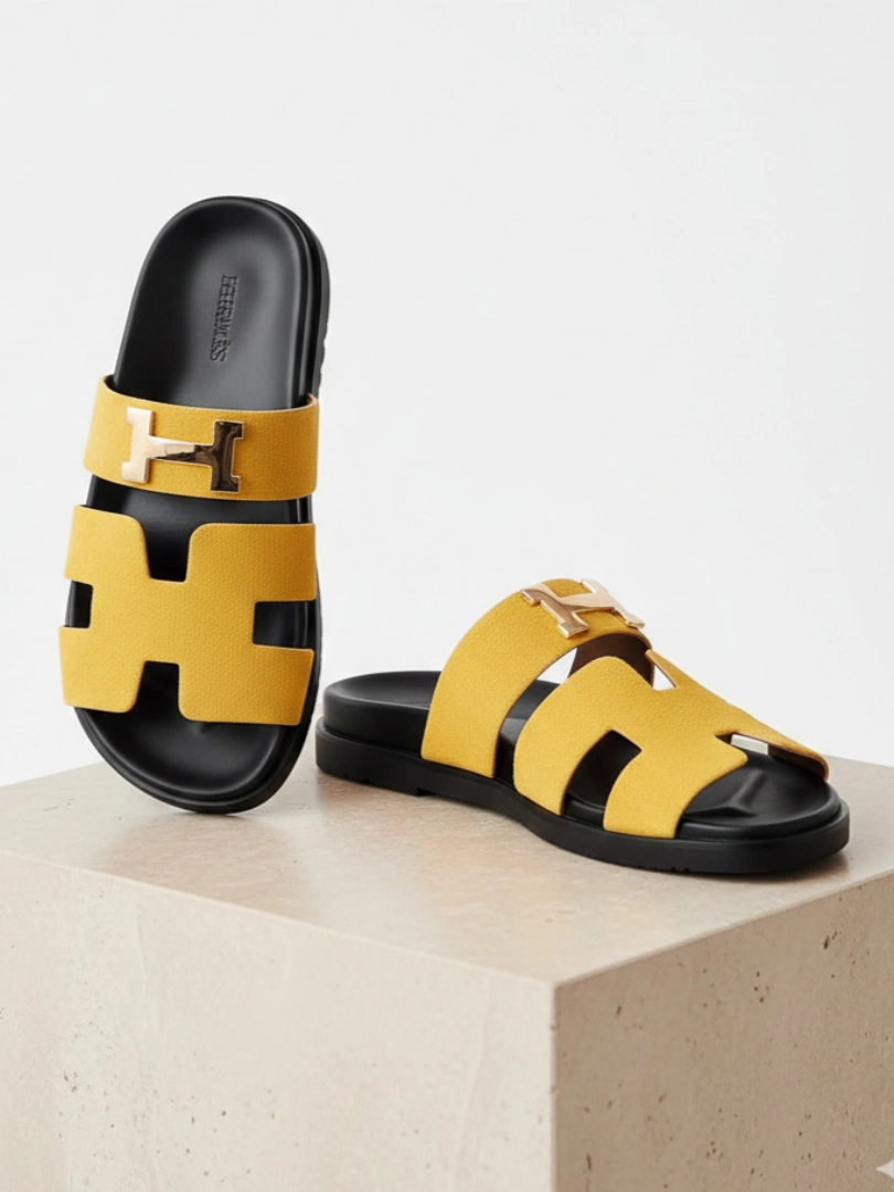 SANDALIAS AMARILLAS HERMES SDL362