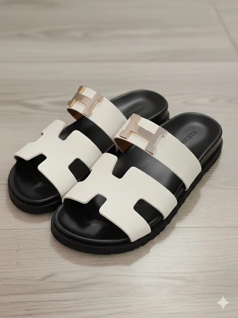 SANDALIAS BLANCAS HERMES SDL368