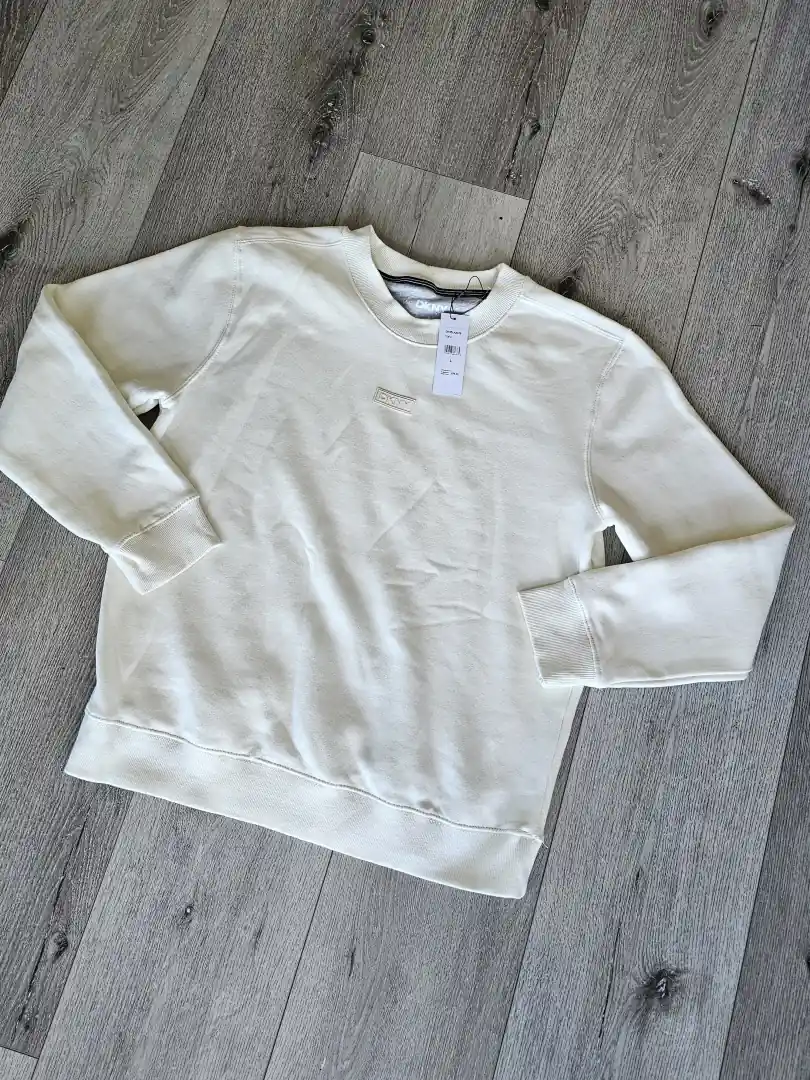 SUDADERA CREMA DKNY EGTD46