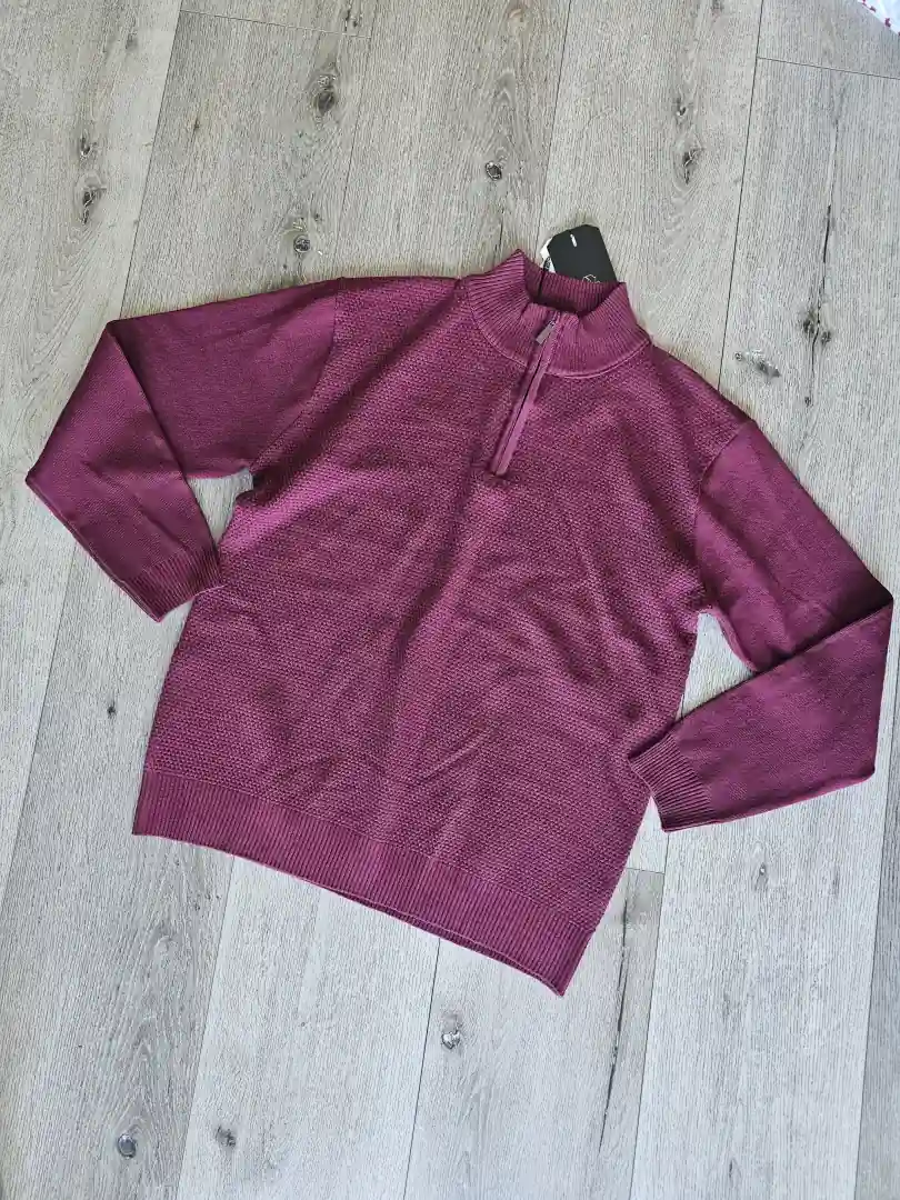 SUETER BURDEOS DE PUNTO EGTD44