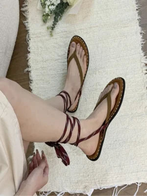 SANDALIAS MARRONES SDL415