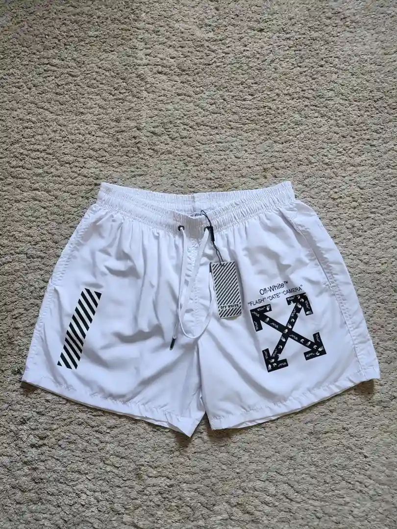SHORT DE PLAYA OFF WHITE SHT256
