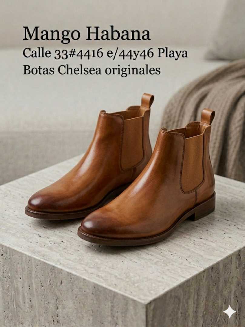 botas chelsea carmelitas