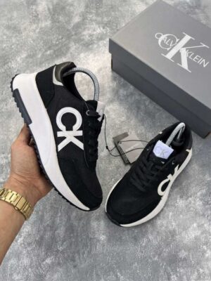 TENIS NEGROS CALVIN KLEIN TN118
