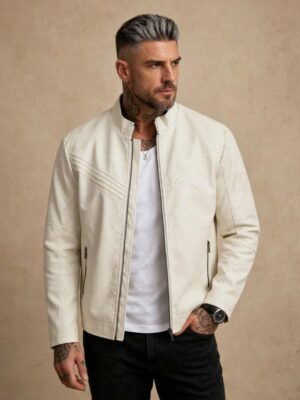 CHAQUETA BLANCA CQT1